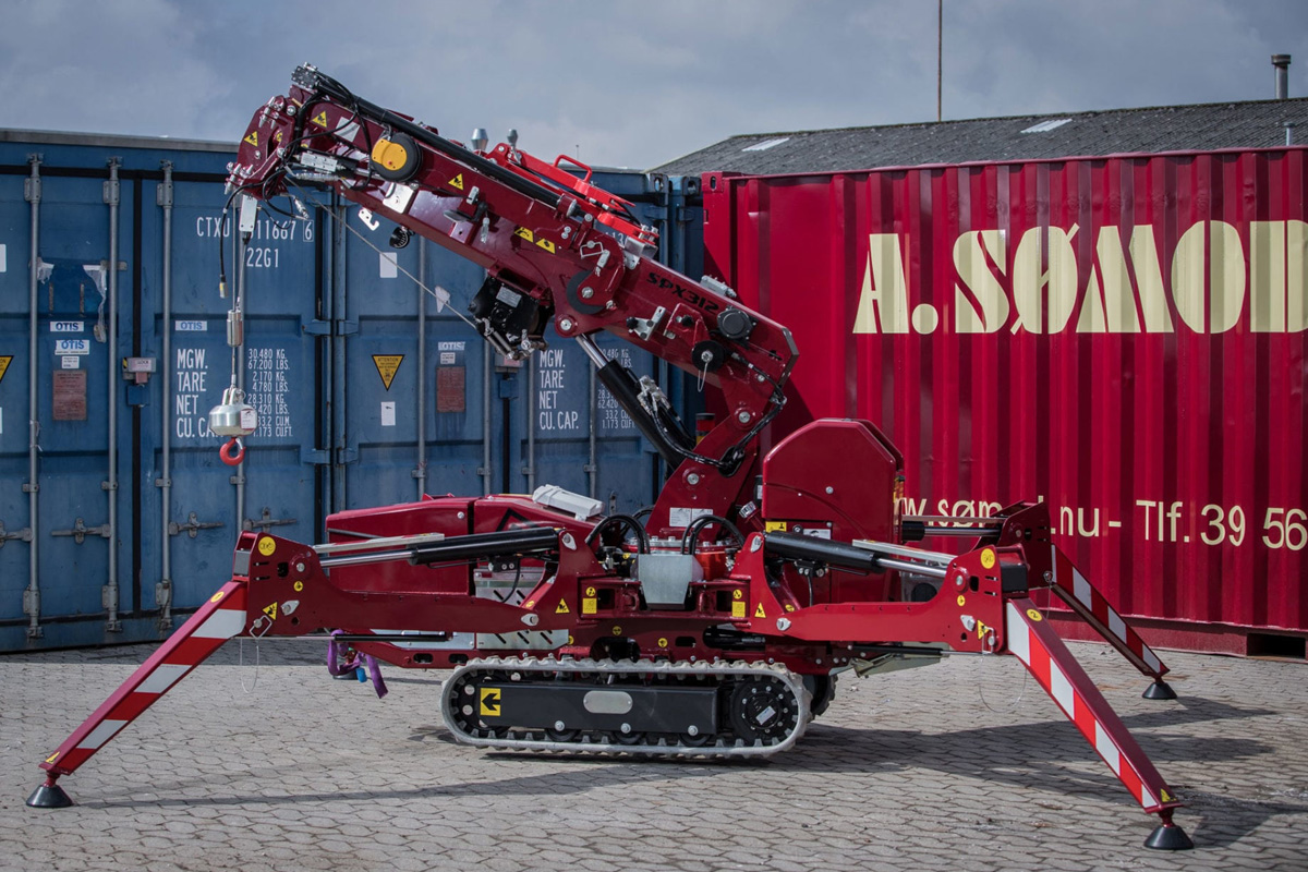 Jekko SPX 312 minikran fra A. Sømod